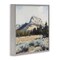 Stupell Industries Desert Mountains and Forest Landscape Framed Giclee, design by Petal Prints Design